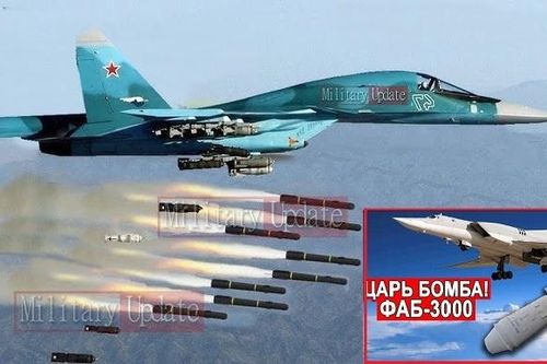 Siêu bom 3 tấn tái định hình mục tiêu ở điểm nóng