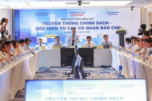 Phát huy vai trò của báo chí trong truyền thông chính sách