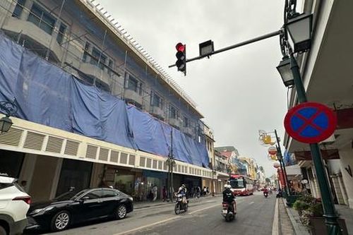 Hà Nội cải tạo mặt tiền phố Tràng Tiền