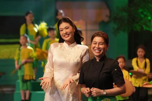 Thiên Ân quảng bá ẩm thực 'chính gốc' Việt trên chương trình truyền hình