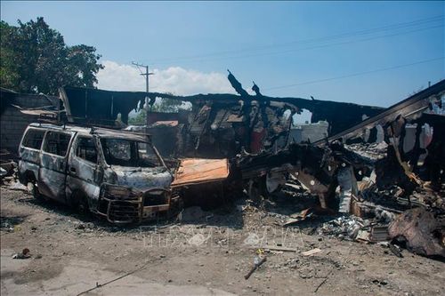 Cảnh sát đầy lùi vụ tấn công vũ trang vào Cung điện Quốc gia Haiti