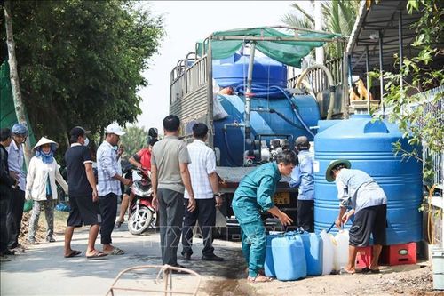 Long An: Khoảng 5.000 hộ dân thiếu nước mùa khô