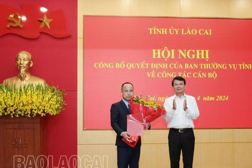 Đồng chí Phan Quốc Nghĩa được bổ nhiệm giữ chức vụ Chánh Văn phòng Tỉnh ủy