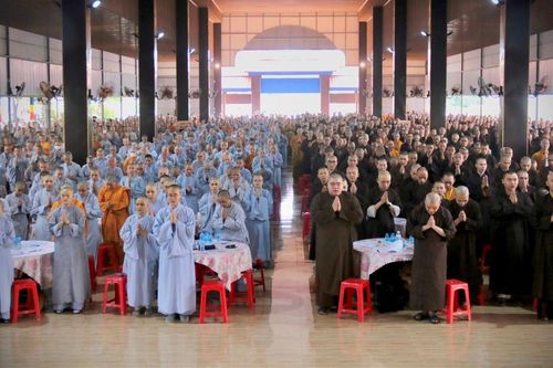 Đồng Nai: 2.037 giới tử Đại giới đàn Đạt Thanh tham dự kỳ thi khảo thí tại chùa Tỉnh Hội