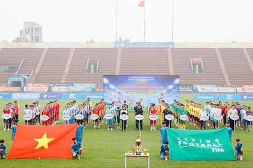Khai mạc Giải Bóng đá nam tỉnh Phú Thọ Cúp Hùng Vương 2024