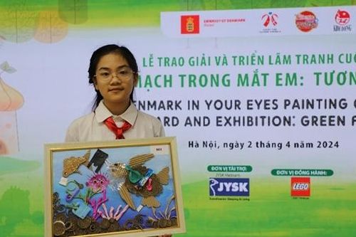 Hơn 21.500 tác phẩm tham gia cuộc thi 'Đan Mạch trong mắt em'