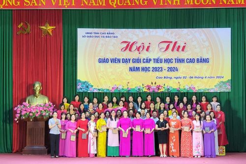 305 giáo viên tiểu học tham dự Hội thi giáo viên dạy giỏi cấp tỉnh