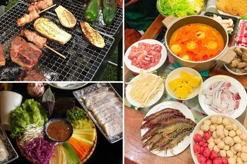 Các món lẩu, nướng và cuốn phù hợp với bữa tiệc tiện lợi, nhanh gọn