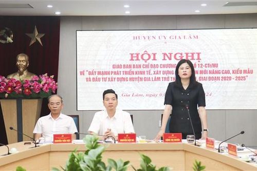 Quý I/2024, thu ngân sách trên địa bàn huyện Gia Lâm đạt trên 1.366 tỷ đồng