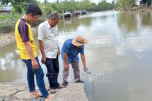 Tích trữ nước ngọt phục vụ sản xuất và dân sinh