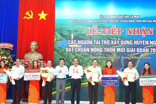Cà Mau: Huyện cực Nam Tổ quốc tiếp nhận hơn 200 tỷ đồng xây dựng nông thôn mới