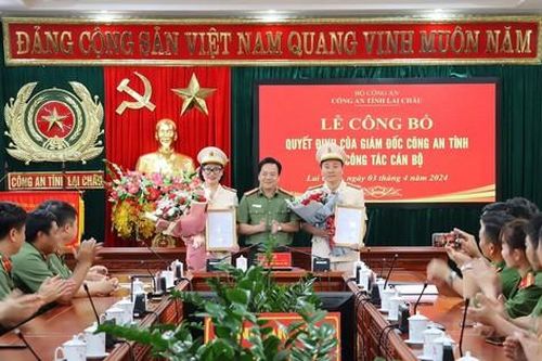 Giám đốc Công an tỉnh Lai Châu điều động, bổ nhiệm cán bộ chủ chốt