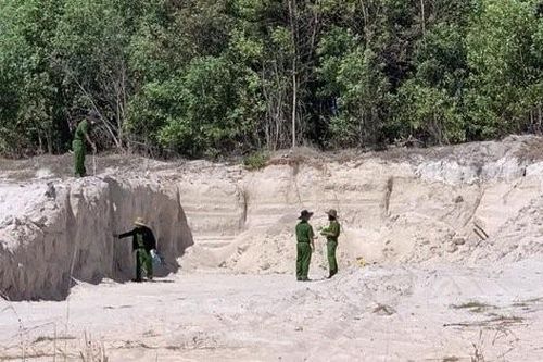 Ngoan cố khai thác cát trái phép quy mô lớn, một người đàn ông tại Bình Thuận bị bắt giam