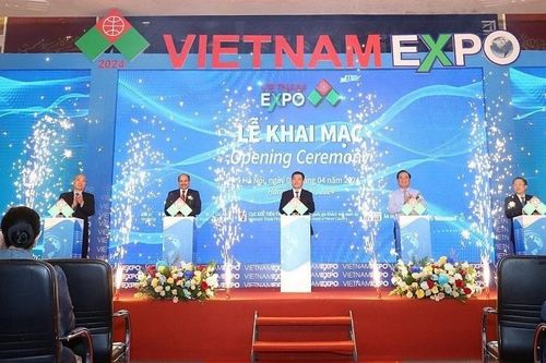 Khai mạc Hội chợ Thương mại Quốc tế Vietnam Expo 2024