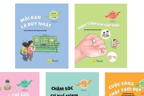 Khám phá bộ sách phát triển giác quan và cảm xúc cho trẻ
