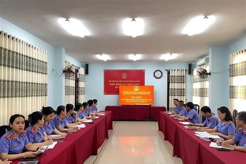 VKSND quận Hải Châu rút kinh nghiệm trong công tác lập nhật ký kiểm sát điện tử
