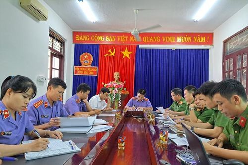 VKSND huyện Kông Chro báo cáo án bằng sơ đồ tư duy