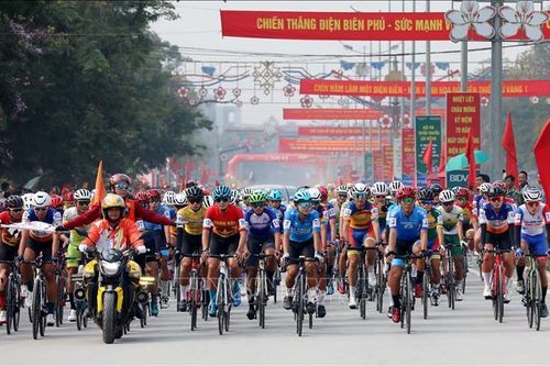 Khai mạc Cuộc đua xe đạp toàn quốc Cúp Truyền hình TP phố Hồ Chí Minh