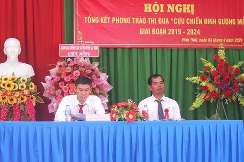 Hội nghị tổng kết phong trào thi đua 'Cựu chiến binh gương mẫu' giai đoạn 2019 - 2024