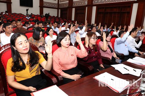 12 dự thảo nghị quyết và nhóm dự thảo nghị quyết được thông qua tại kỳ họp thứ 20, HĐND tỉnh khóa XV