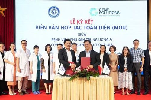 Công ty TNHH Gene Solutions Lab và Bệnh viện Phụ sản TW ký kết biên bản ghi nhớ hợp tác toàn diện