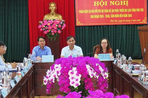 Phú Yên: Phản biện xã hội đối với Dự thảo Đề án phát triển du lịch giai đoạn 2024-2030, tầm nhìn đến năm 2045