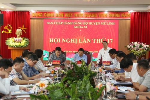 Mê Linh: công tác giải phóng mặt bằng đường Vành đai 4 bảo đảm tiến độ