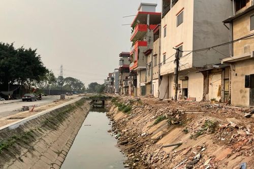 Huyện Thường Tín bàn giao mặt bằng thi công cải tạo kênh Tây giai đoạn 2