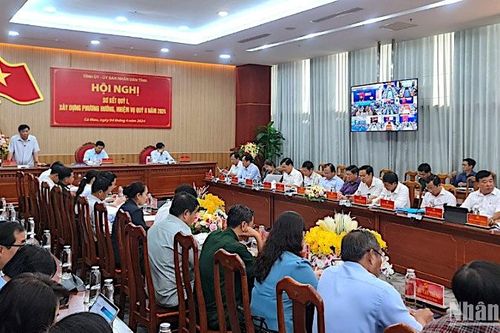 Cà Mau tập trung chống hạn, không để dân thiếu nước sinh hoạt