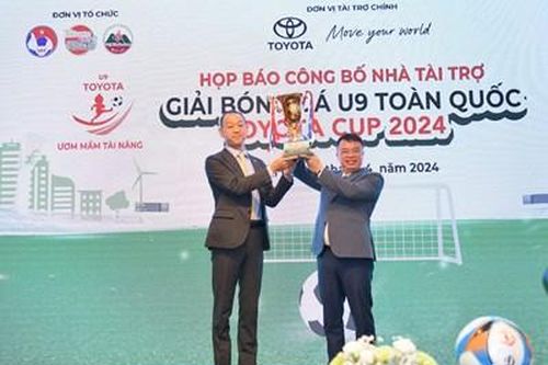 Giải bóng đá U9 toàn quốc 2024 quy tụ 32 đội bóng