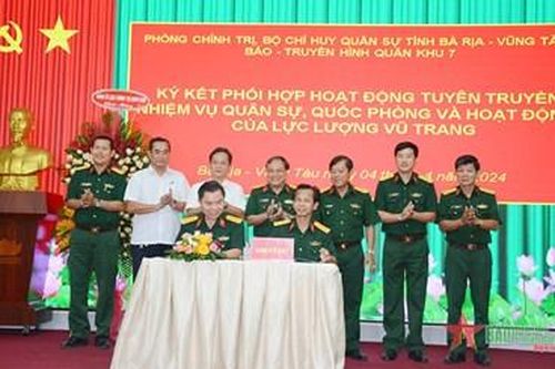 Nâng cao chất lượng tuyên truyền LLVT tỉnh Bà Rịa-Vũng Tàu trên Báo-Truyền hình Quân khu 7