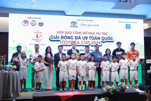 Danh sách 32 đội tham dự giải bóng đá U9 toàn quốc Toyota Cup 2024
