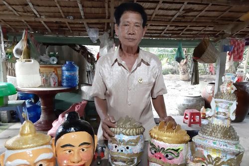 Truyền nhân bảo tồn nghề thủ công truyền thống của đồng bào Khmer