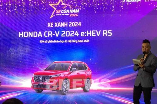 Honda CR-V e:HEV RS và Civic RS được vinh danh tại 'Xe của Năm 2024'