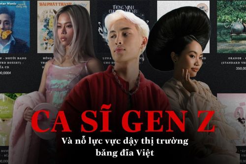 Album vật lý và nỗ lực 'vực dậy' thị trường băng đĩa của ca sĩ Gen Z