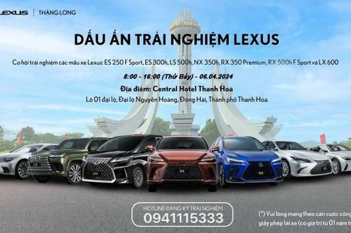 'Dấu ấn trải nghiệm Lexus' và tham khảo bảng giá xe Lexus mới nhất 2024