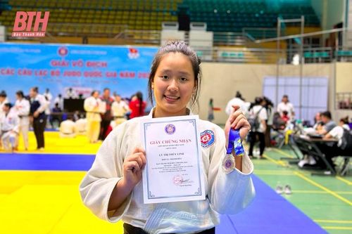 VĐV Thanh Hóa giành 6 huy chương Giải vô địch các CLB Judo quốc gia 2024