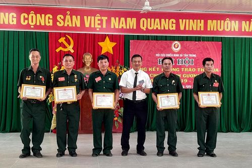 Lan tỏa phong trào 'Cựu chiến binh gương mẫu' ở Tân Trung