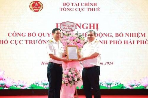 Ông Mai Chiến Thắng làm Phó cục trưởng Cục Thuế Hải Phòng