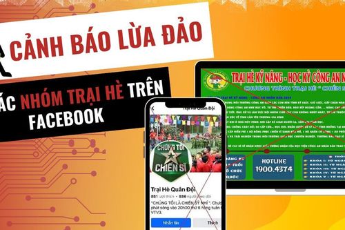 Nhiều tài khoản trại hè trên mạng xã hội có dấu hiệu lừa đảo