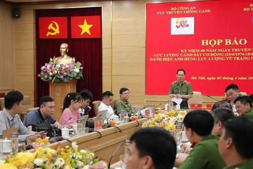 Lực lượng CSCĐ đón nhận danh hiệu Anh hùng Lực lượng vũ trang nhân dân lần 2