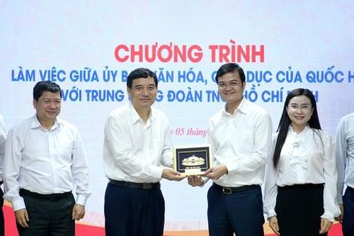 Trung ương Đoàn làm việc với Ủy ban Văn hóa, Giáo dục của Quốc hội
