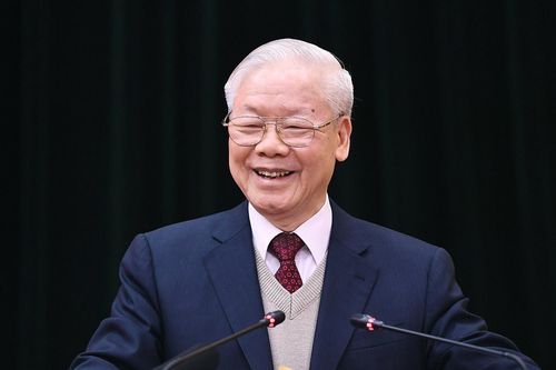 Tổng Bí thư Nguyễn Phú Trọng chúc mừng năm mới hai nước Lào và Campuchia