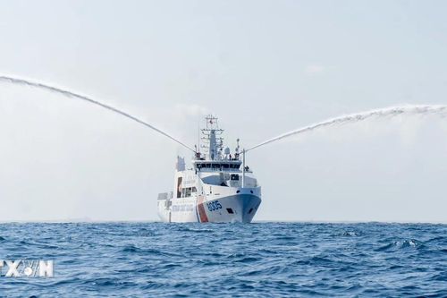 Cận cảnh luyện tập chung Cảnh sát biển Việt Nam, Lực lượng Bảo vệ bờ biển Ấn Độ