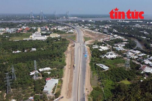 Cao tốc Mỹ Thuận - Cần Thơ hoàn thành đồng bộ trong quý II/2024