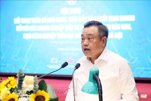 Hà Nội: Đối thoại tháo gỡ khó khăn cho doanh nghiệp