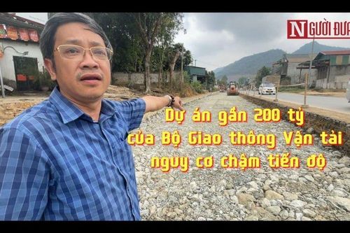 Dự án gần 200 tỷ của Bộ GTVT nguy cơ chậm tiến độ, tiềm ẩn mất an toàn