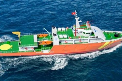 Tổng cục Công nghiệp Quốc phòng đóng siêu tàu cứu nạn hiện đại nhất Việt Nam