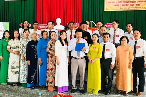 Đại hội đại biểu MTTQVN phường Long Châu, lần thứ IV (nhiệm kỳ 2024 – 2029) thành công tốt đẹp
