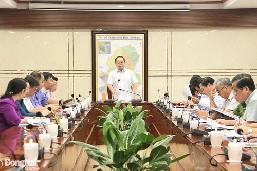 Họp giao ban Khối Nội chính quý I-2024